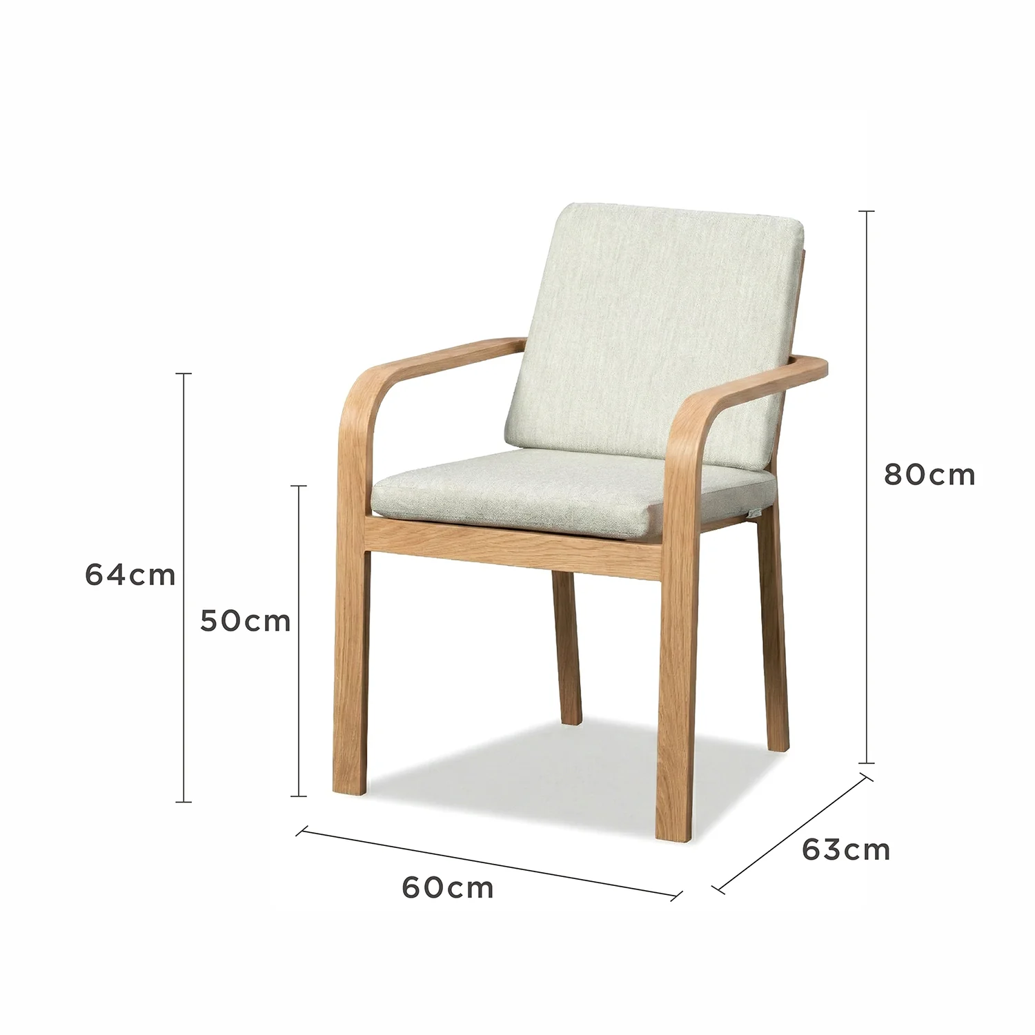 Genova Aluminium Outdoor Dining Chair - Image 5