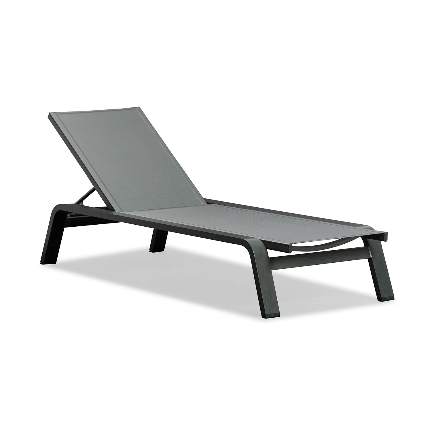 Genova Aluminium Outdoor Sunlounger - Image 3