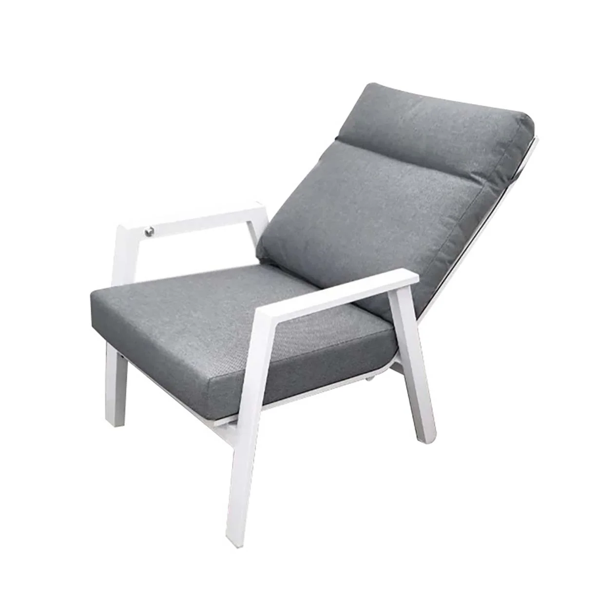 Hamilton Outdoor Aluminium Recliner Armchair - Image 3