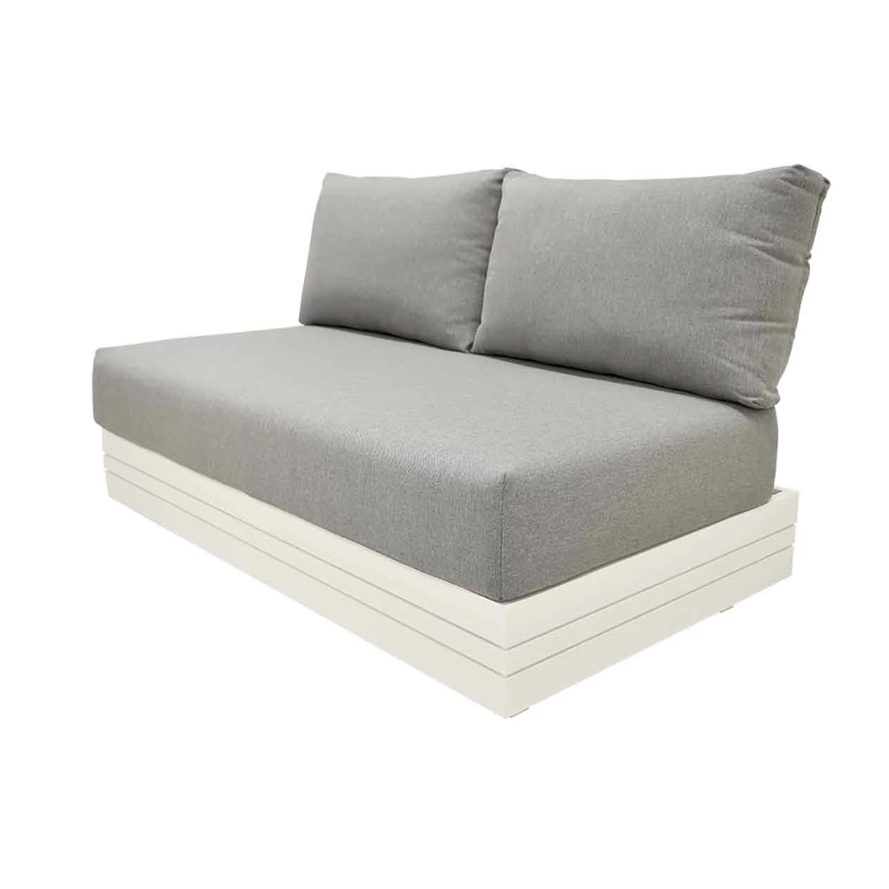 Hannover 2 Seater Outdoor Aluminium Lounge - Image 2