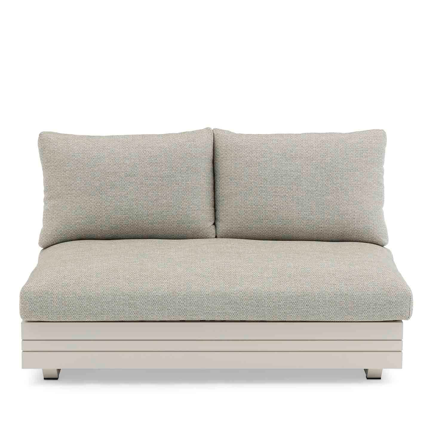 Hannover II 2 Seater Aluminium Outdoor Lounge - Image 4