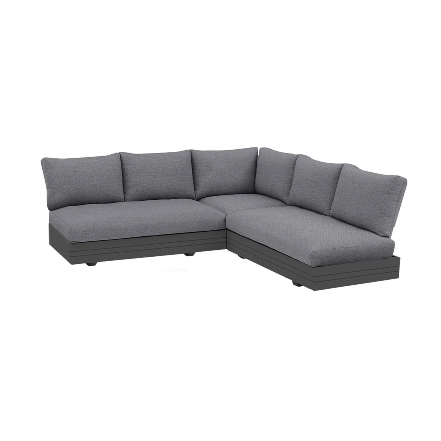 Hannover II 5 Seater Aluminium Outdoor Modular Lounge