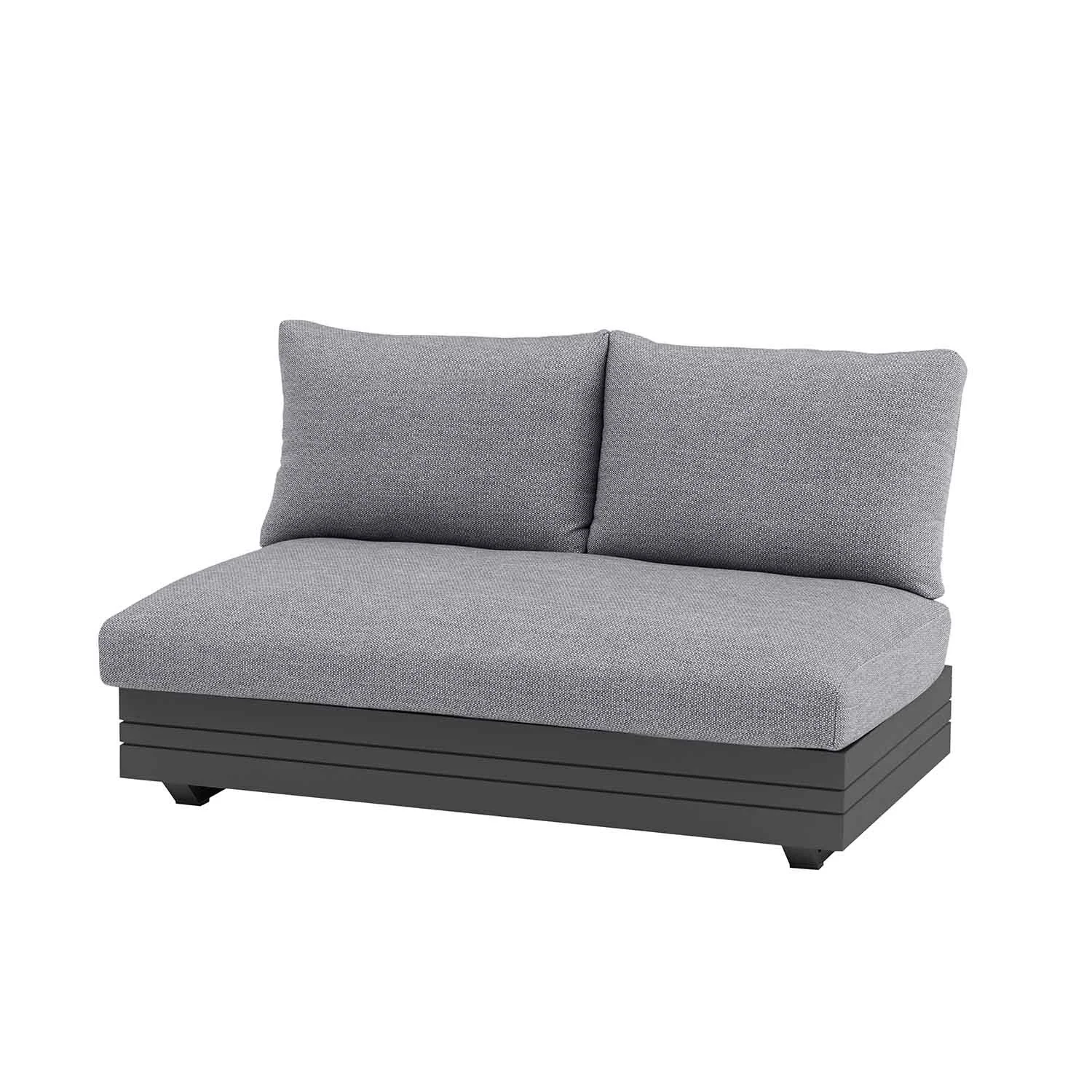 Hannover II 5 Seater Aluminium Outdoor Modular Lounge With Coffee Table - Image 9