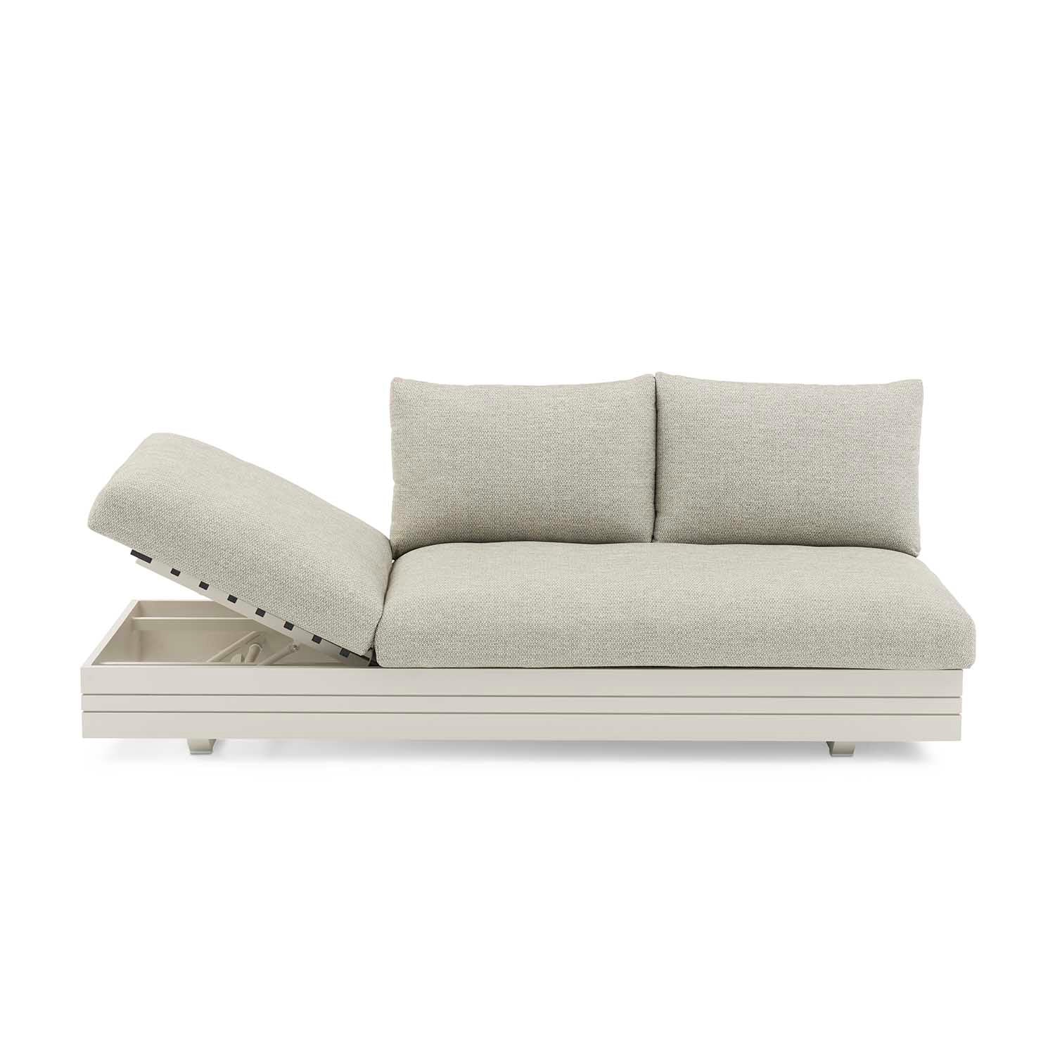 Hannover II 7 Seater Aluminium Outdoor Modular Lounge With Coffee Table - Image 9