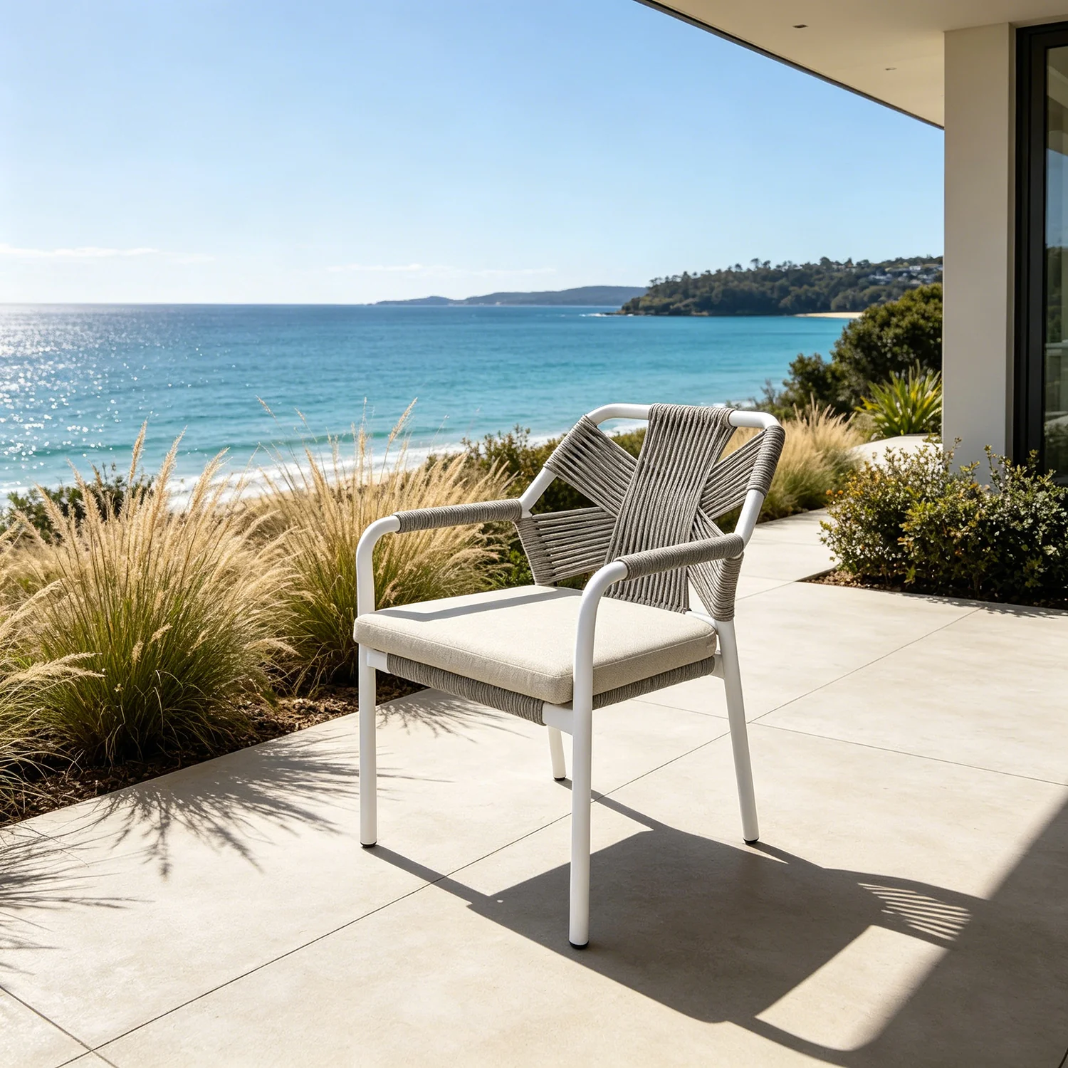 Havana Wicker Outdoor Dining Chair - Image 2