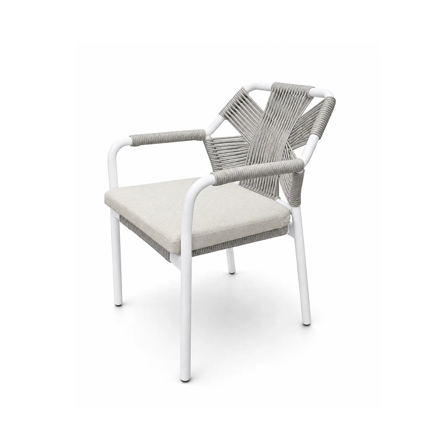 Havana Wicker Outdoor Dining Chair - Image 3