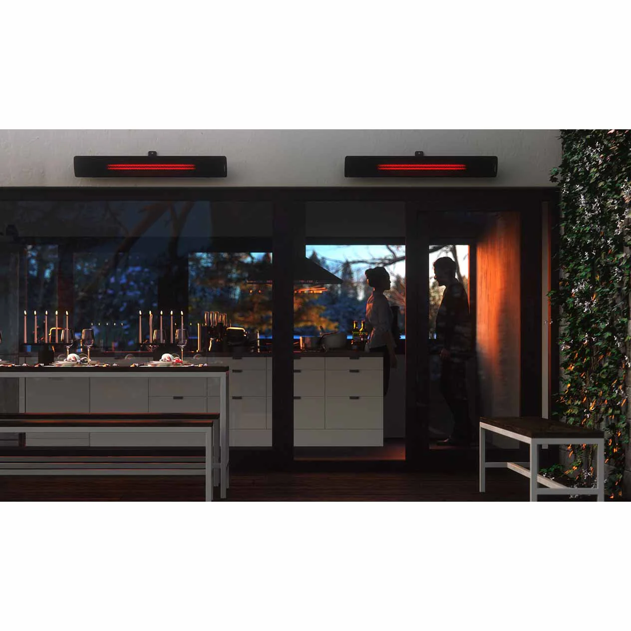 Heatscope Outdoor Pure+ 3000W Electric Radiant Heater - Image 2