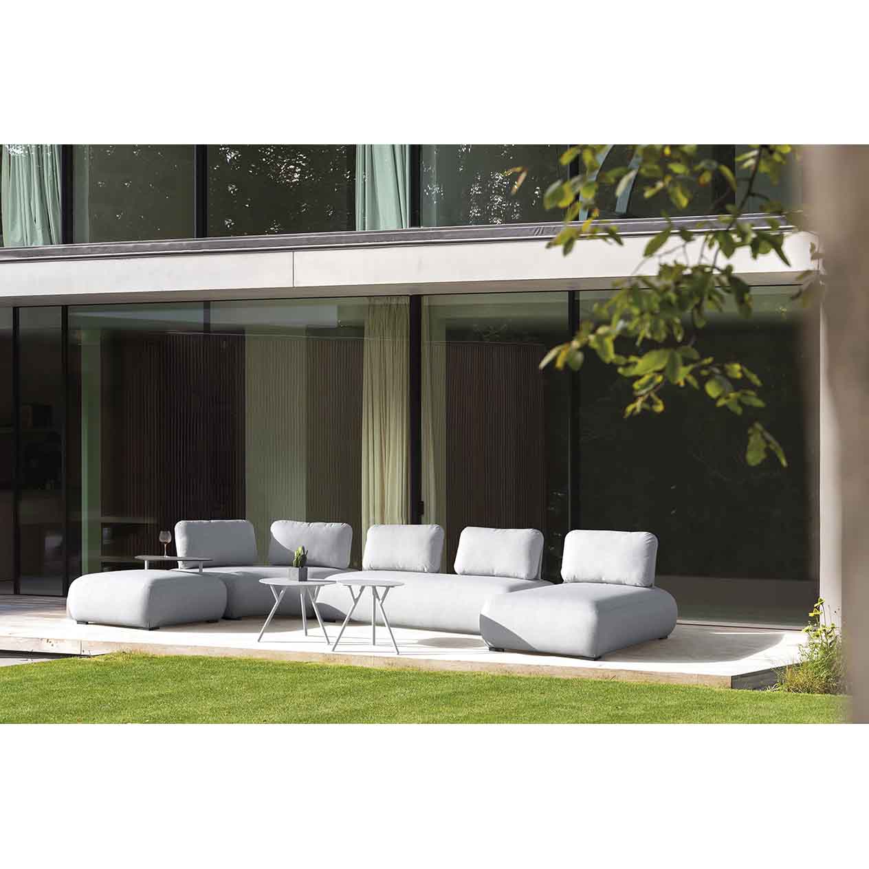 Iowa 2 Seater Outdoor Upholstered Lounge - Image 6