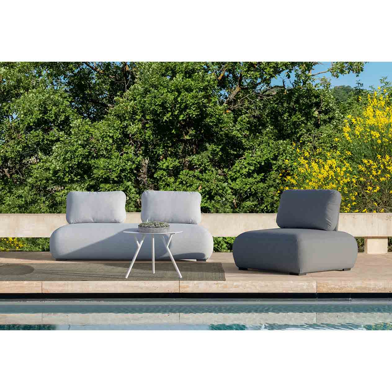 Iowa 4 Seater Outdoor Upholstered Lounge - Image 4