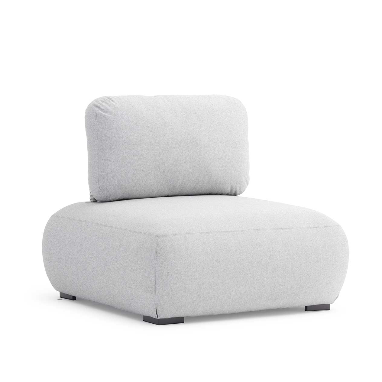 Iowa 6 Seater Outdoor Upholstered Modular Lounge Setting - Image 4