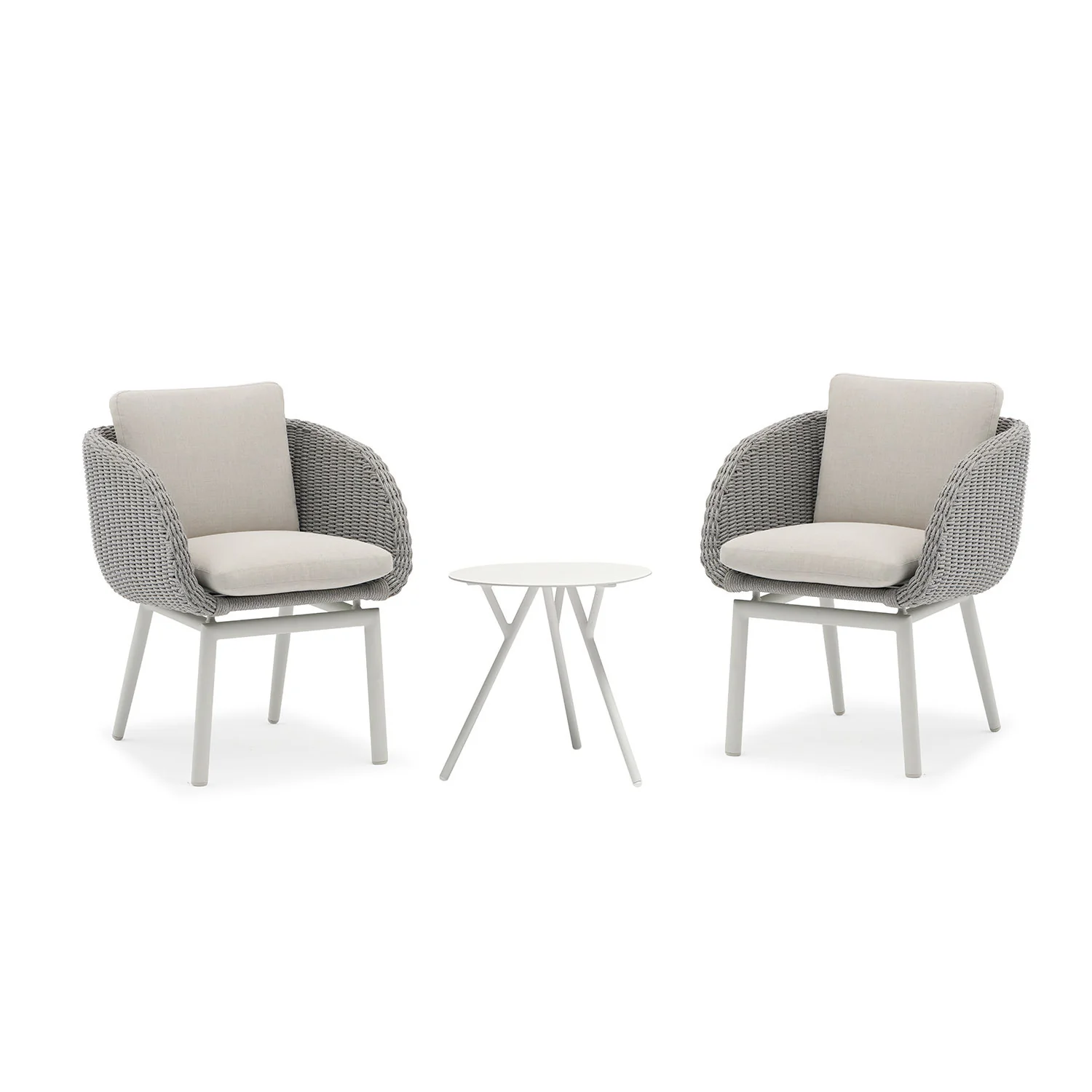 Iowa Table Sorrento Chair Outdoor Balcony Setting