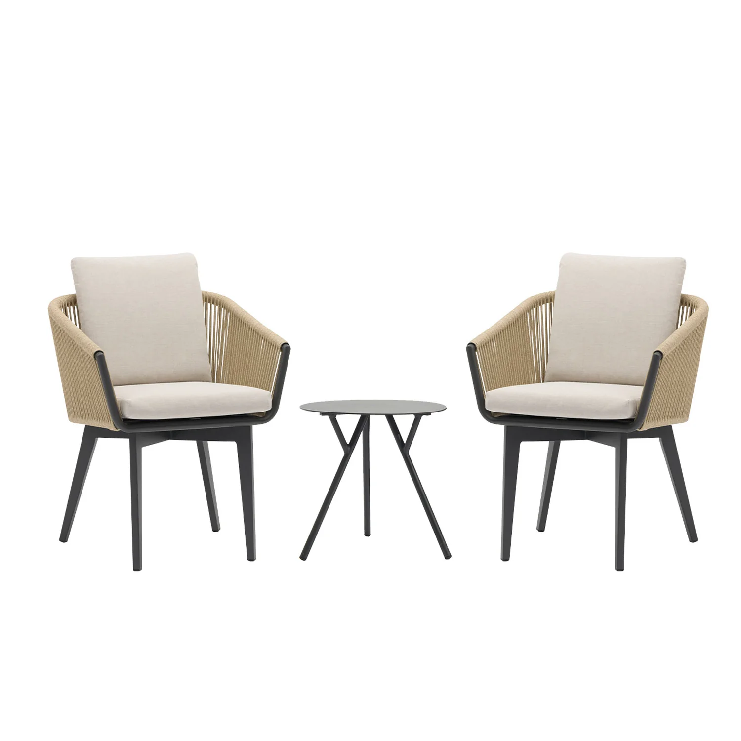 Iowa Table Truro Chair Outdoor Balcony Setting - Image 4