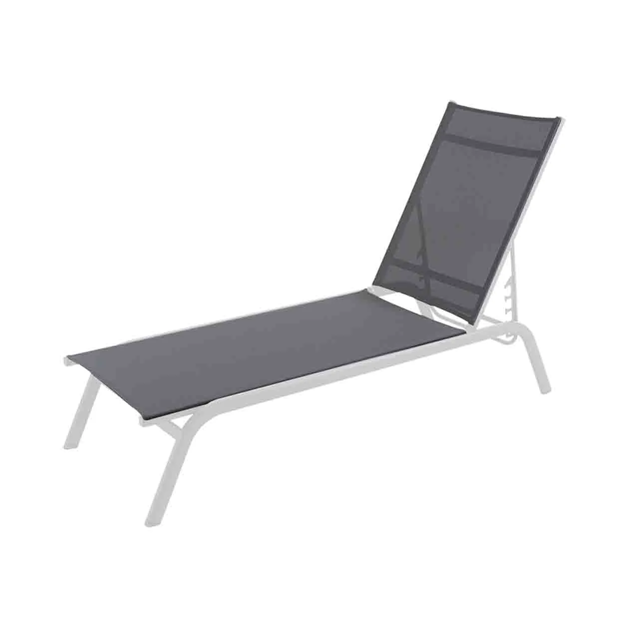 June Outdoor Aluminium Sun Lounger - Image 5
