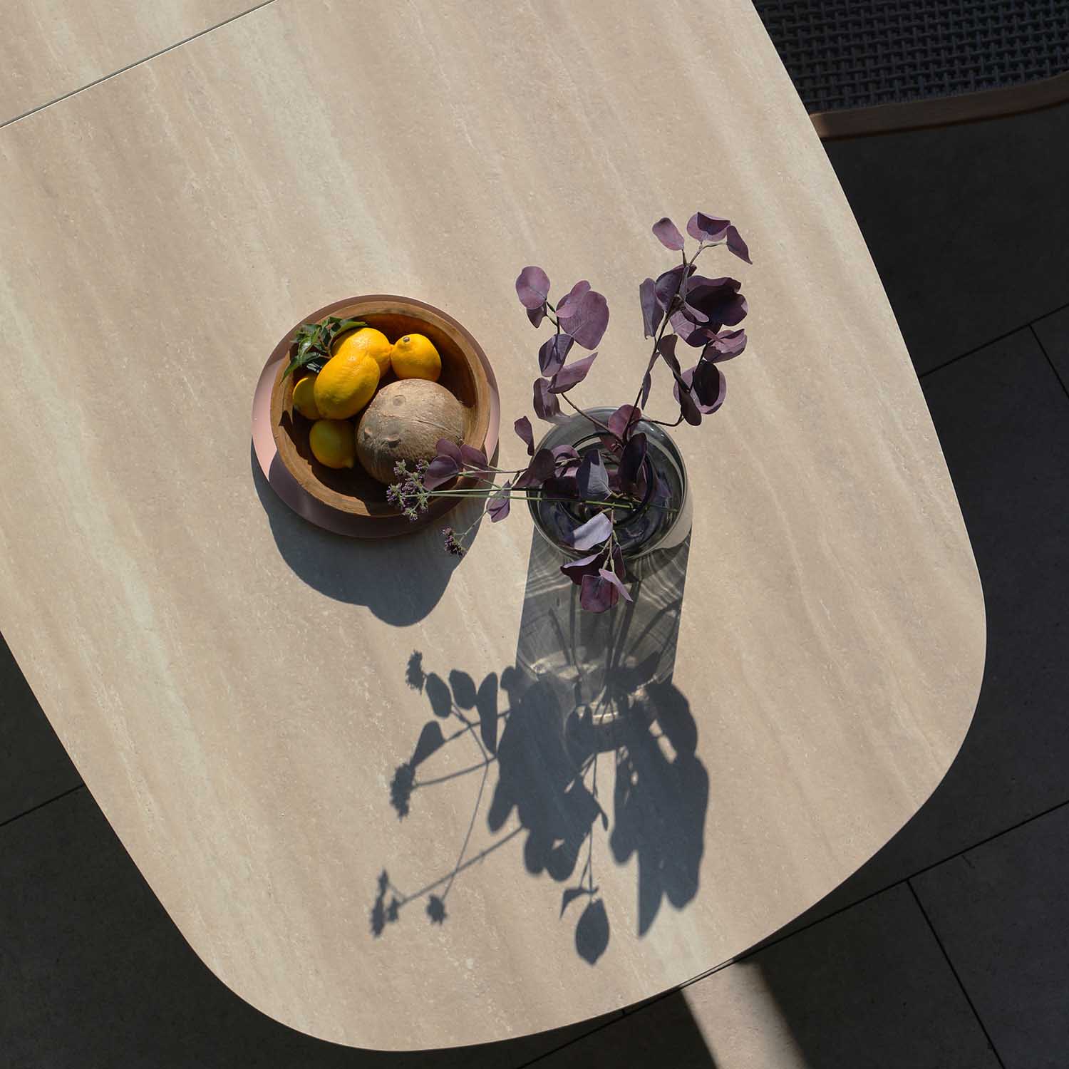 Katherine Outdoor Ceramic Extension Dining Table 250/310 cm - Image 15