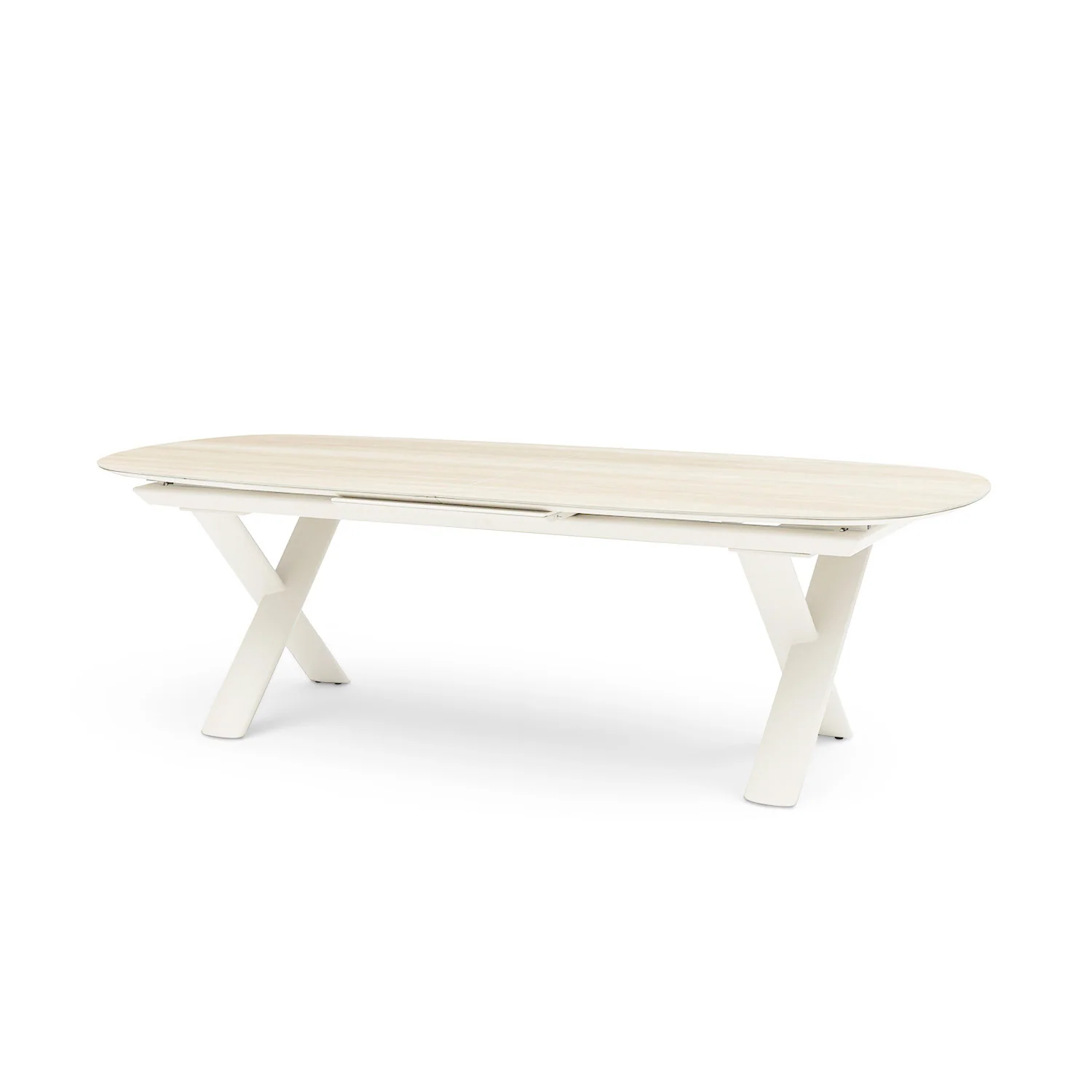 Katherine Outdoor Ceramic Extension Dining Table 250/310 cm - Image 6