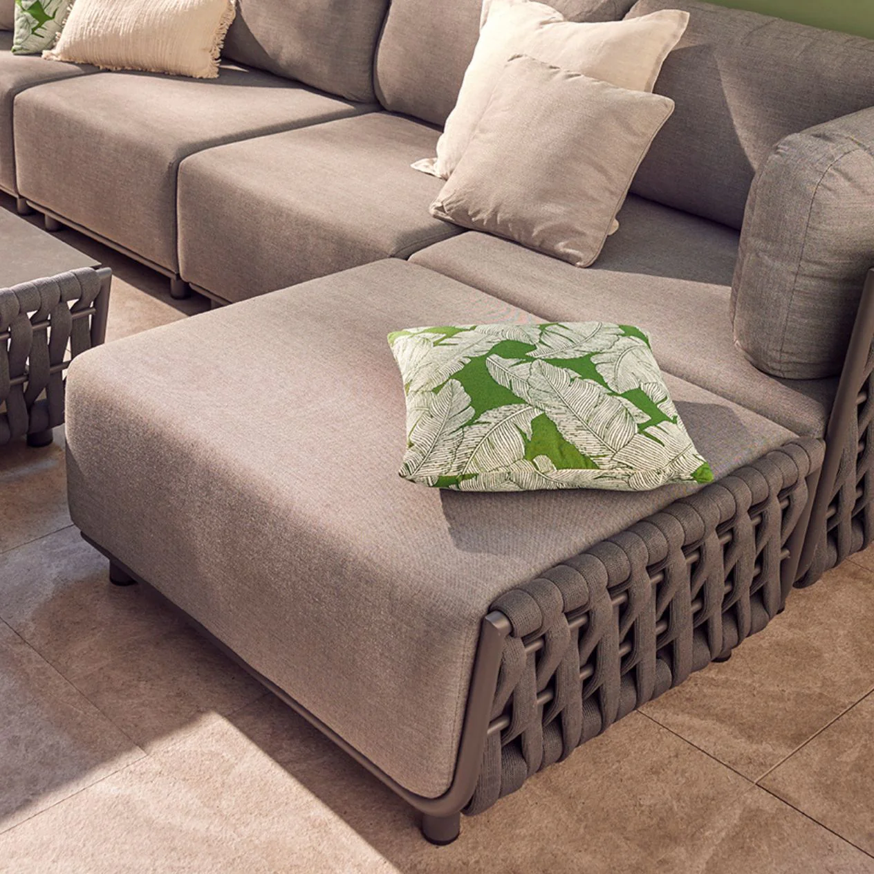 Lawson 4 Seater Outdoor Rope Modular Lounge - Image 21
