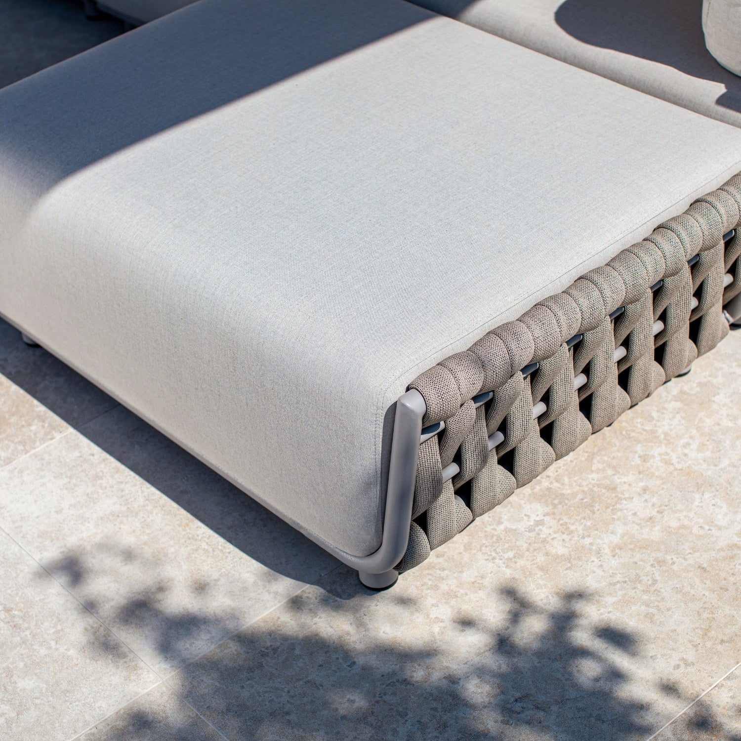 Lawson 6 Seater Outdoor Rope Modular Lounge Setting - Image 7