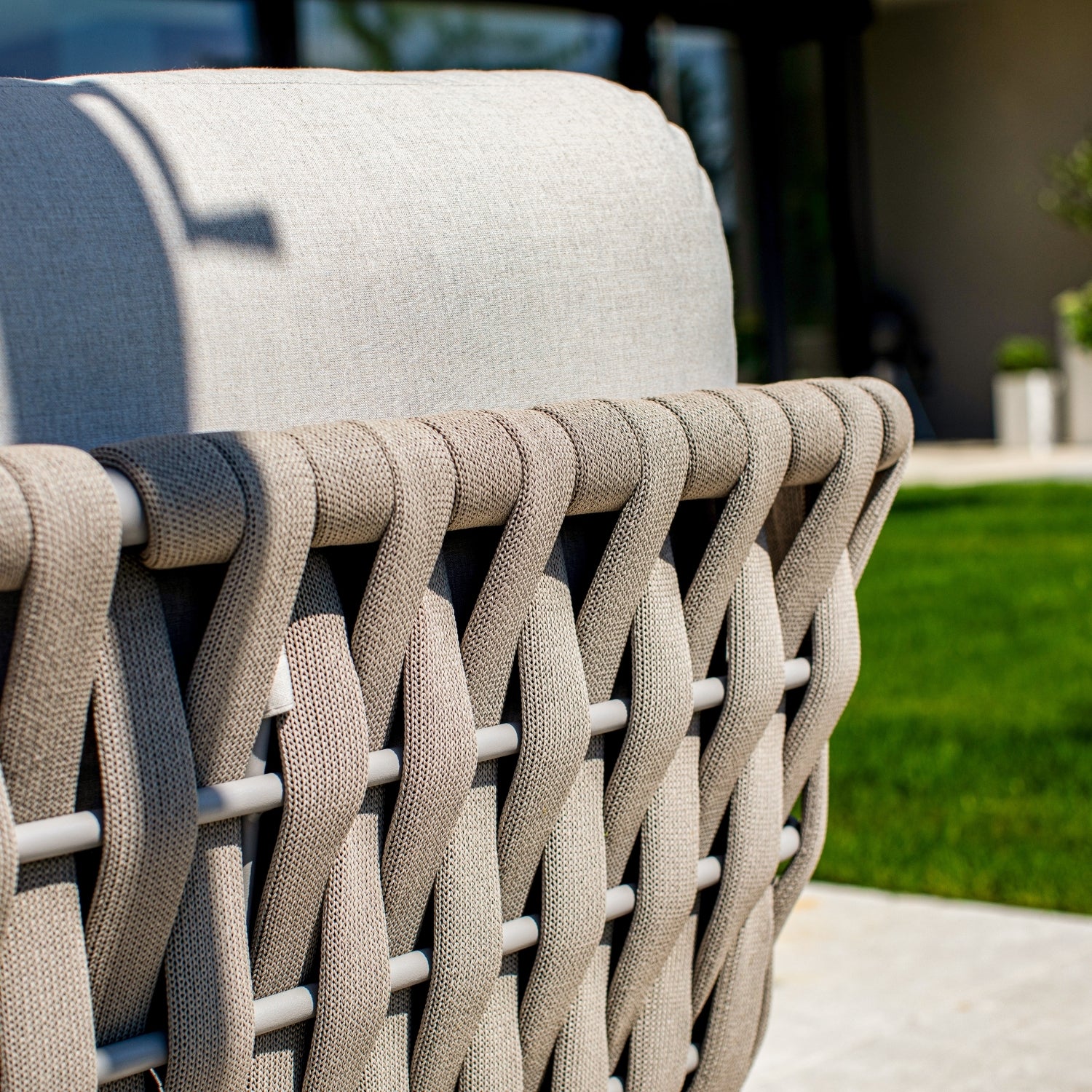 Lawson 6 Seater Outdoor Rope Modular Lounge Setting - Image 17