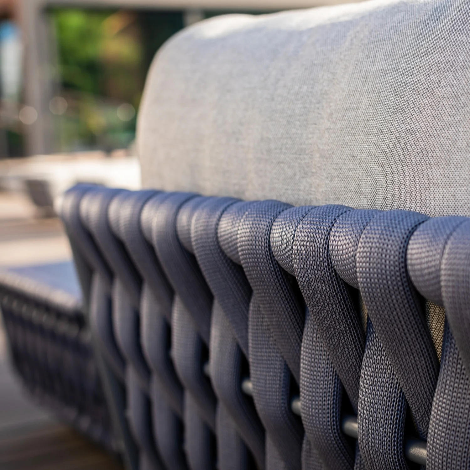 Lawson 6 Seater Outdoor Rope Modular Lounge Setting - Image 6