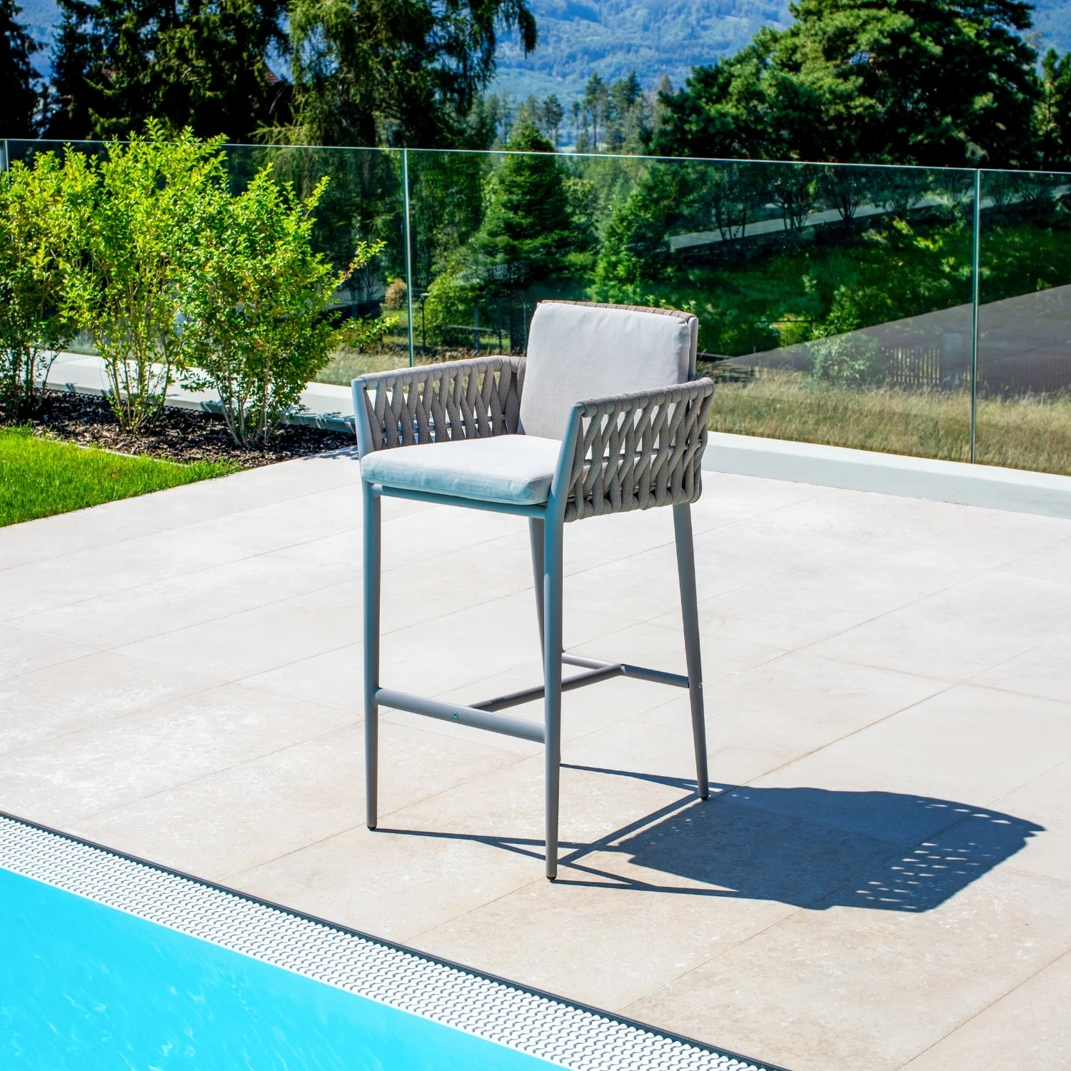 Lawson Outdoor Rope Bar Chair - Image 6