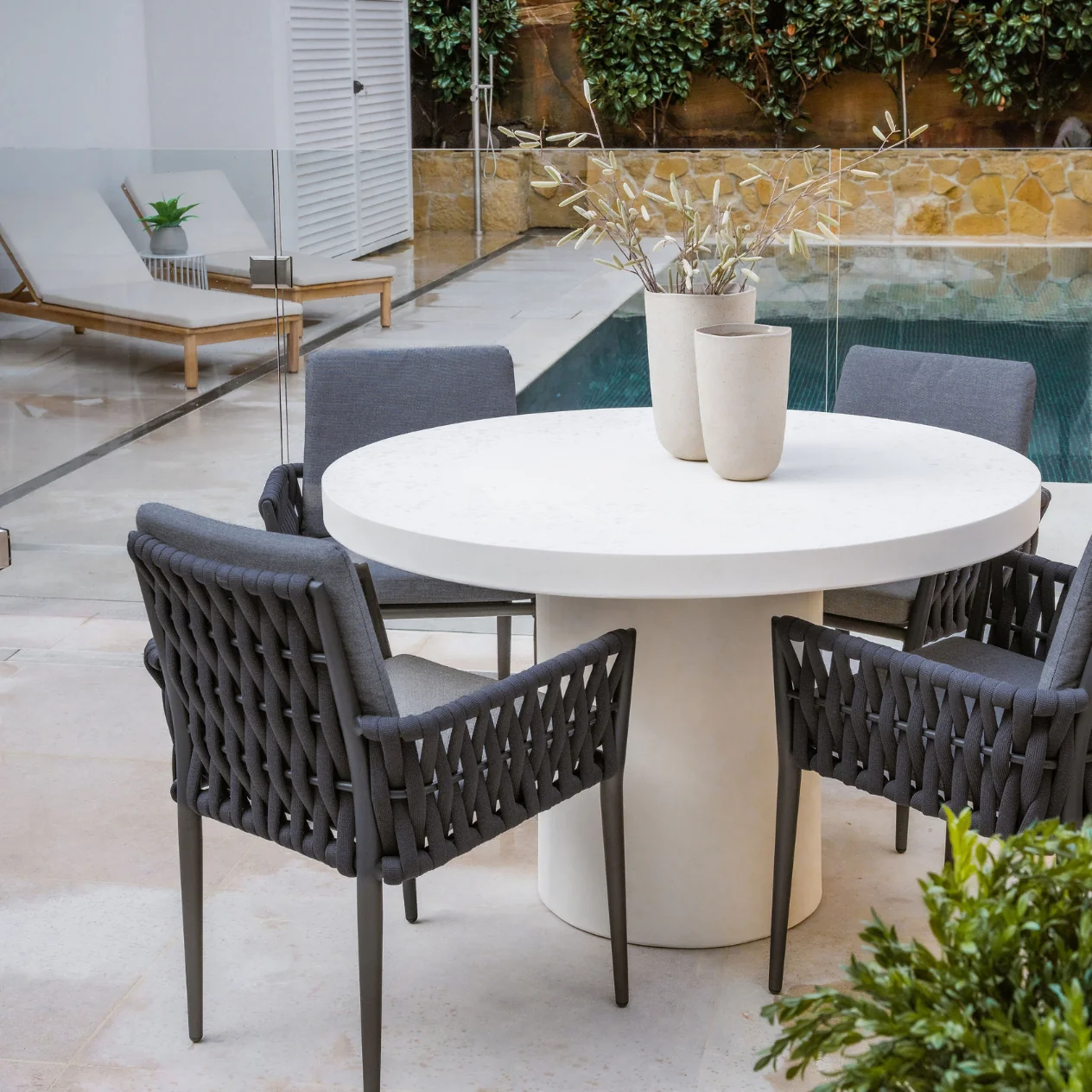 Lawson Outdoor Rope Dining Chair - Image 4