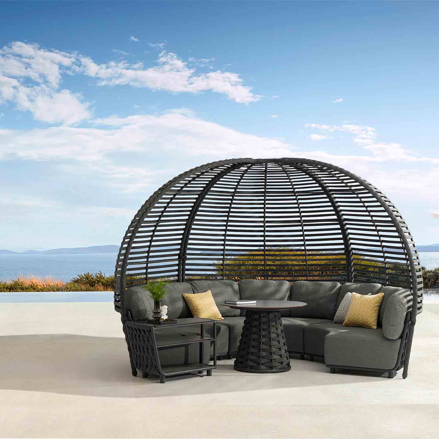 Lawson Outdoor Rope Arc-shape Sofa - Image 11