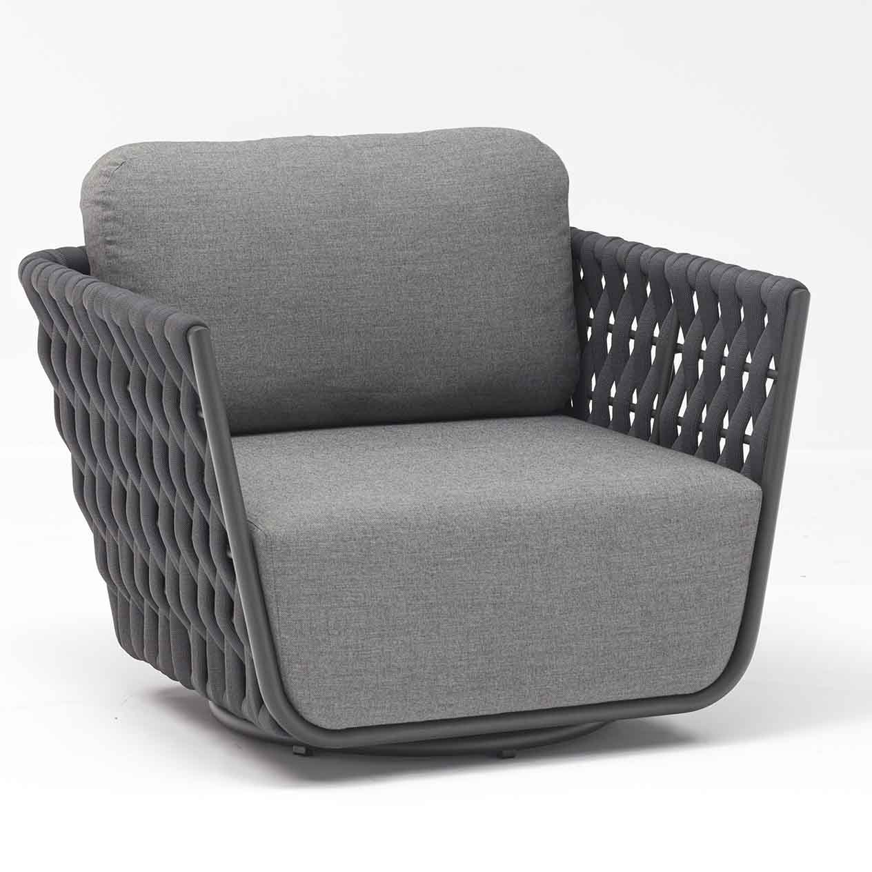 Lawson Outdoor Rope Swivel Chair - Image 14