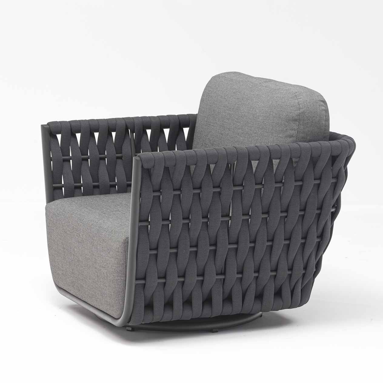 Lawson Outdoor Rope Swivel Chair - Image 17