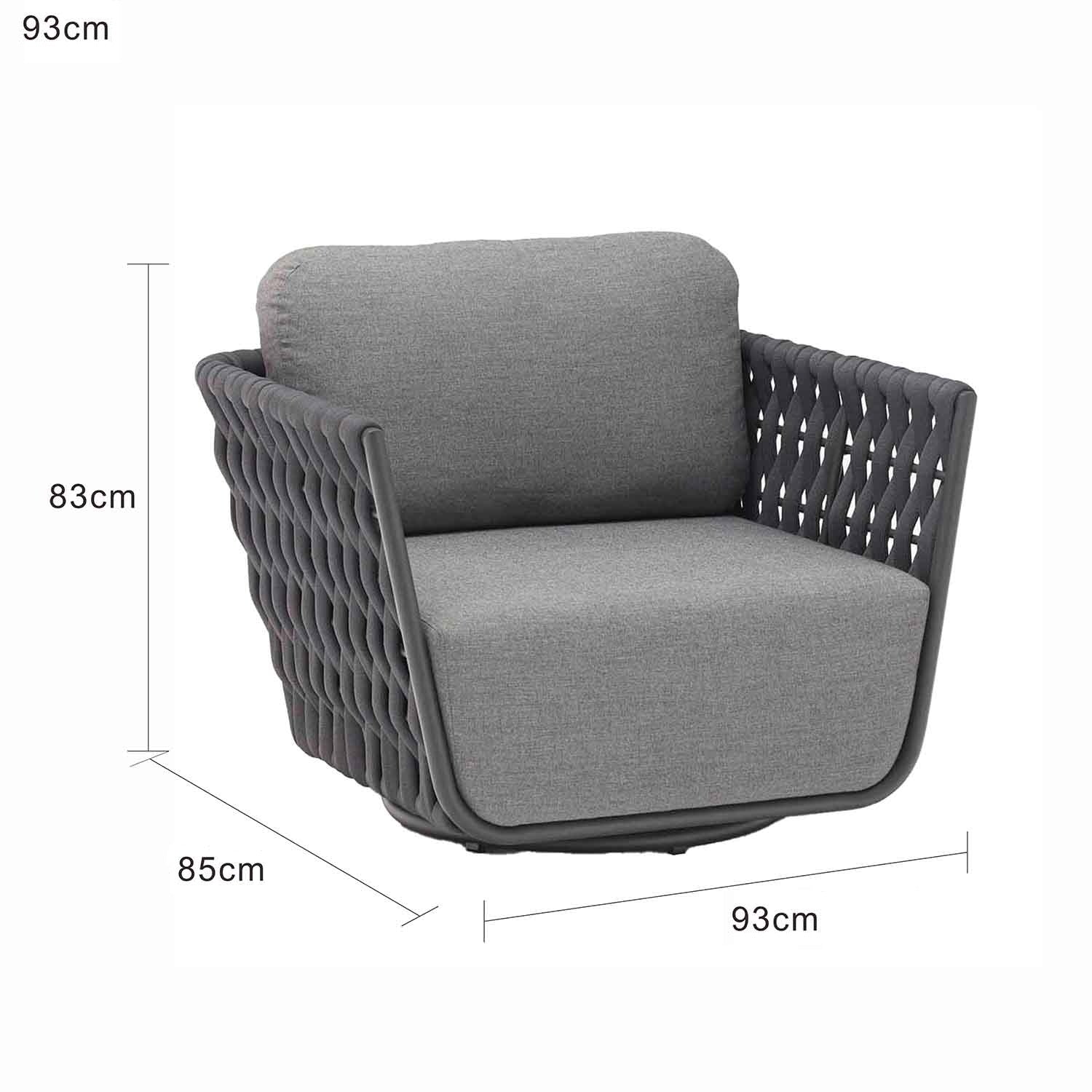 Lawson Outdoor Rope Swivel Chair - Image 23