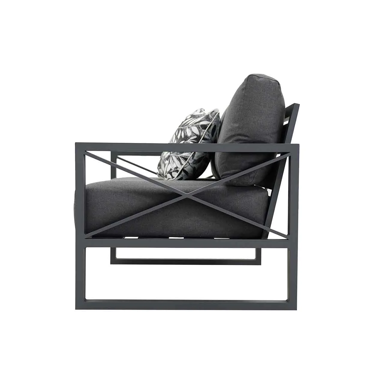Linear 5 Seater Outdoor Aluminium Lounge - Image 11