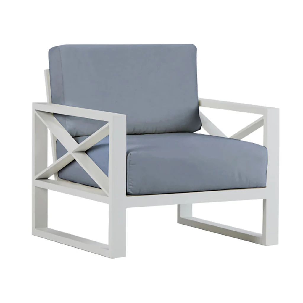 Linear 5 Seater Outdoor Aluminium Lounge - Image 12