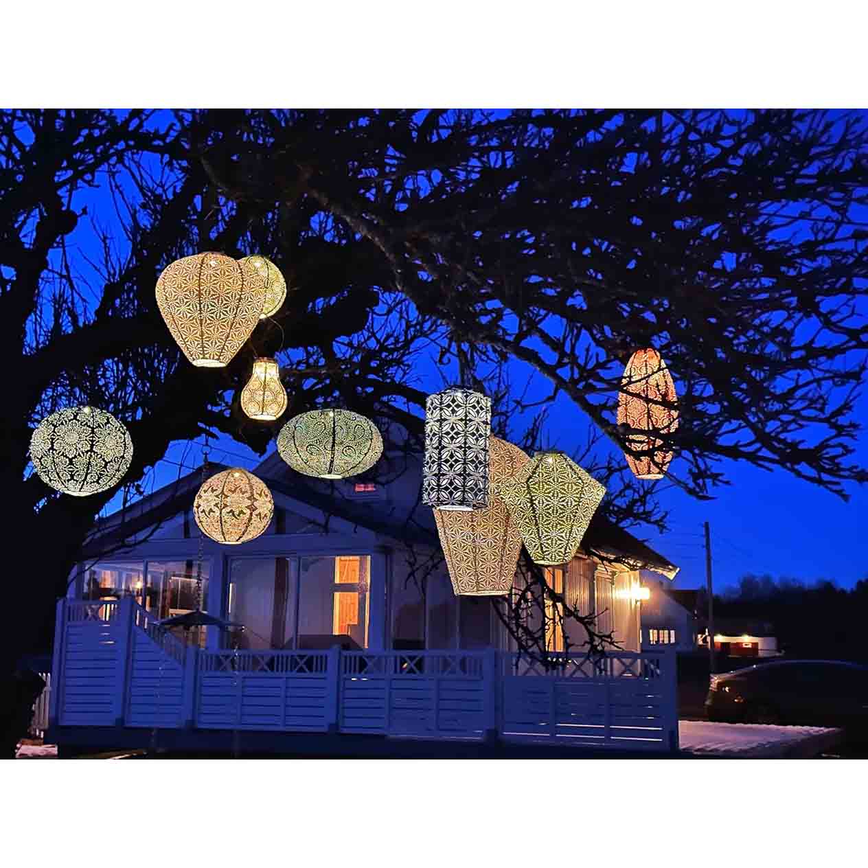 Lumiz Outdoor Lanterns Round - Image 2