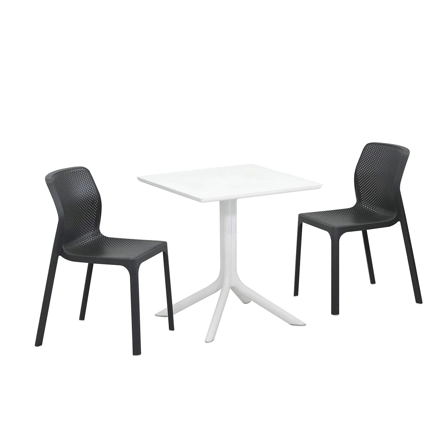 Nardi Clip Table Bit Chair Outdoor Dining Setting - Image 3