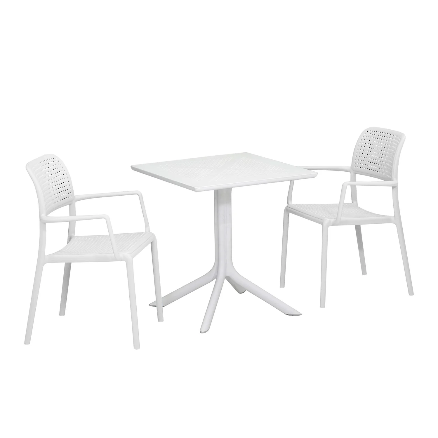 Nardi Clip Table Bora Armchair Outdoor Dining Setting - Image 3