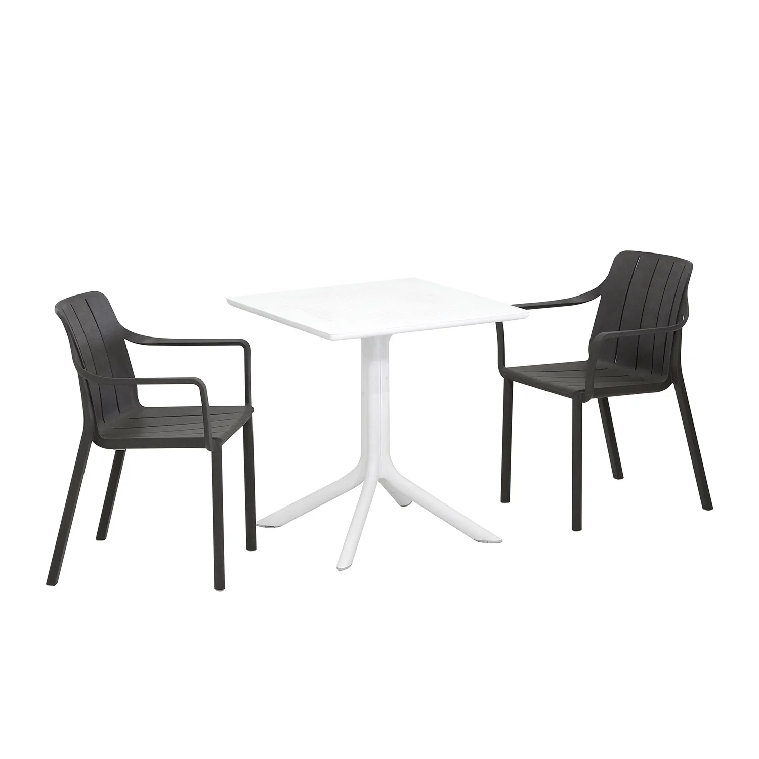 Nardi Clip Table Tiberina Armchair Outdoor Dining Setting - Image 3