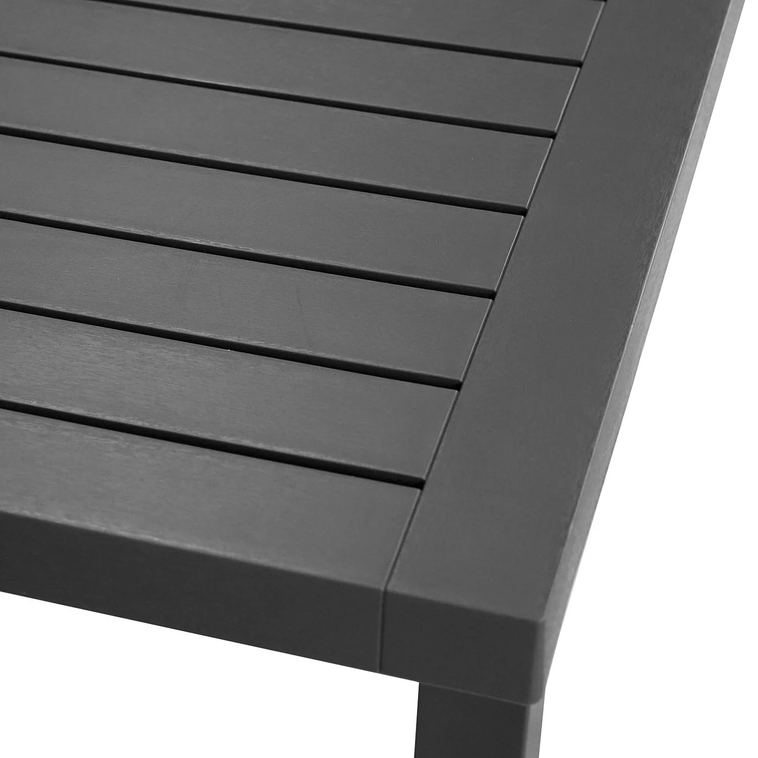 Nardi Cube 140 cm Table Bora Armless Chair Outdoor Dining Setting - Image 4