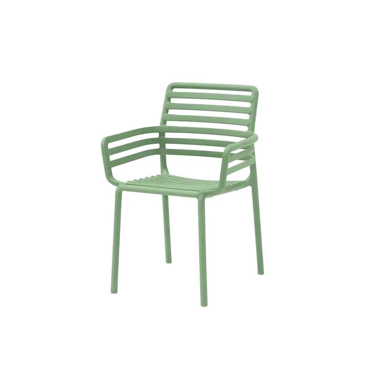 Nardi Cube 140 cm Table Doga Armchair Outdoor Dining Setting - Image 11