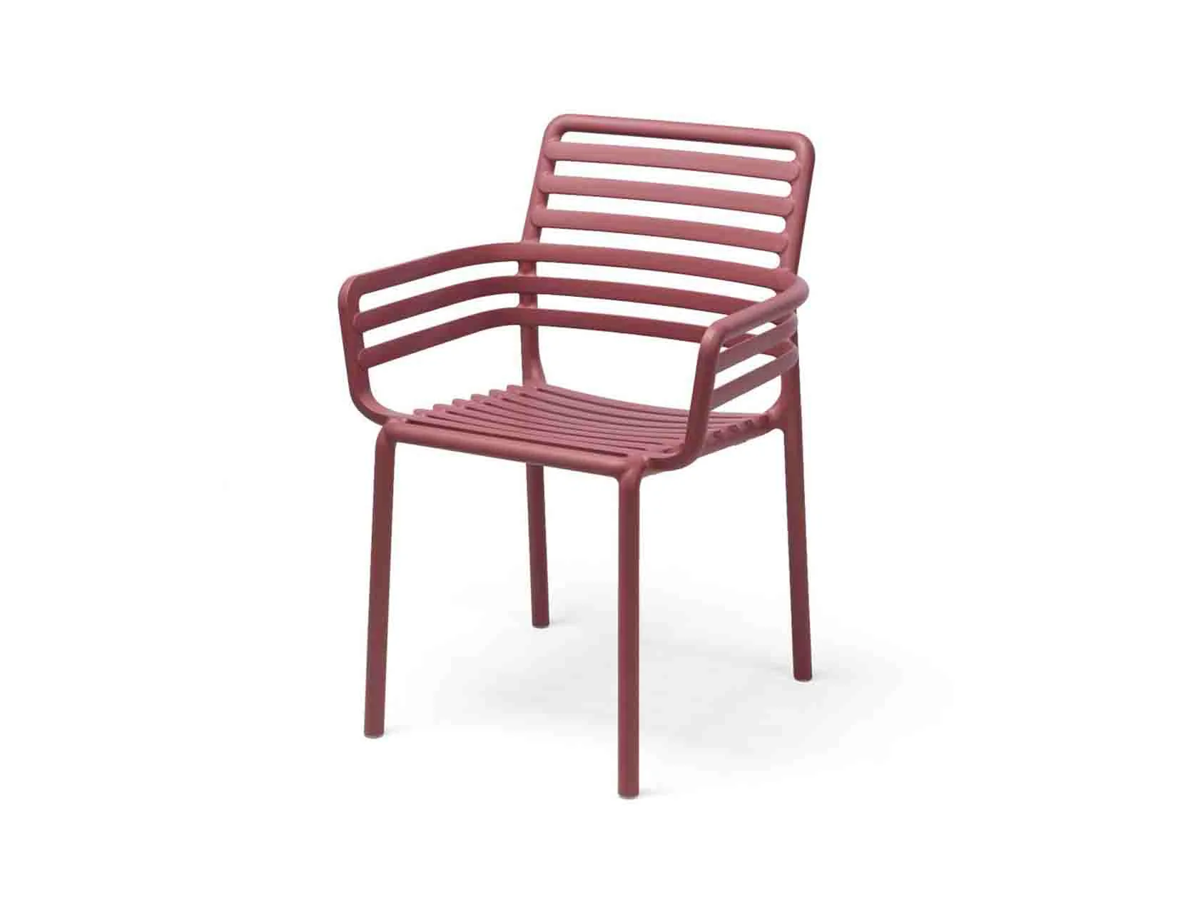 Nardi Cube 140 cm Table Doga Armchair Outdoor Dining Setting - Image 12