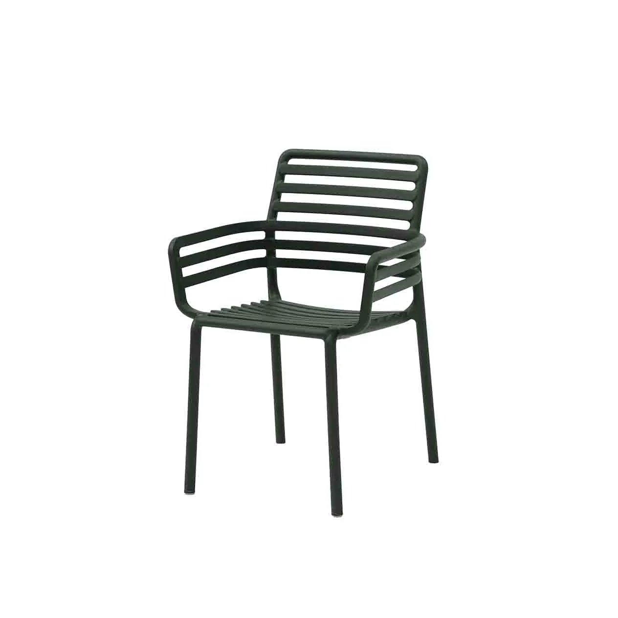 Nardi Cube 140 cm Table Doga Armchair Outdoor Dining Setting - Image 9