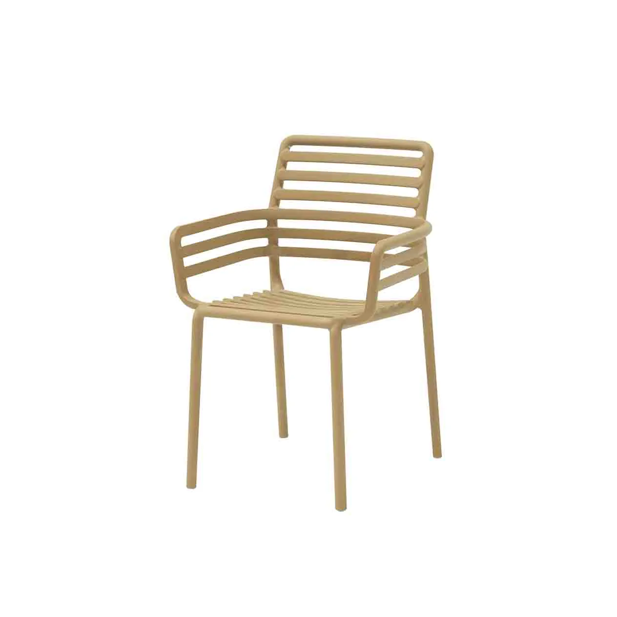 Nardi Cube 140 cm Table Doga Armchair Outdoor Dining Setting - Image 10
