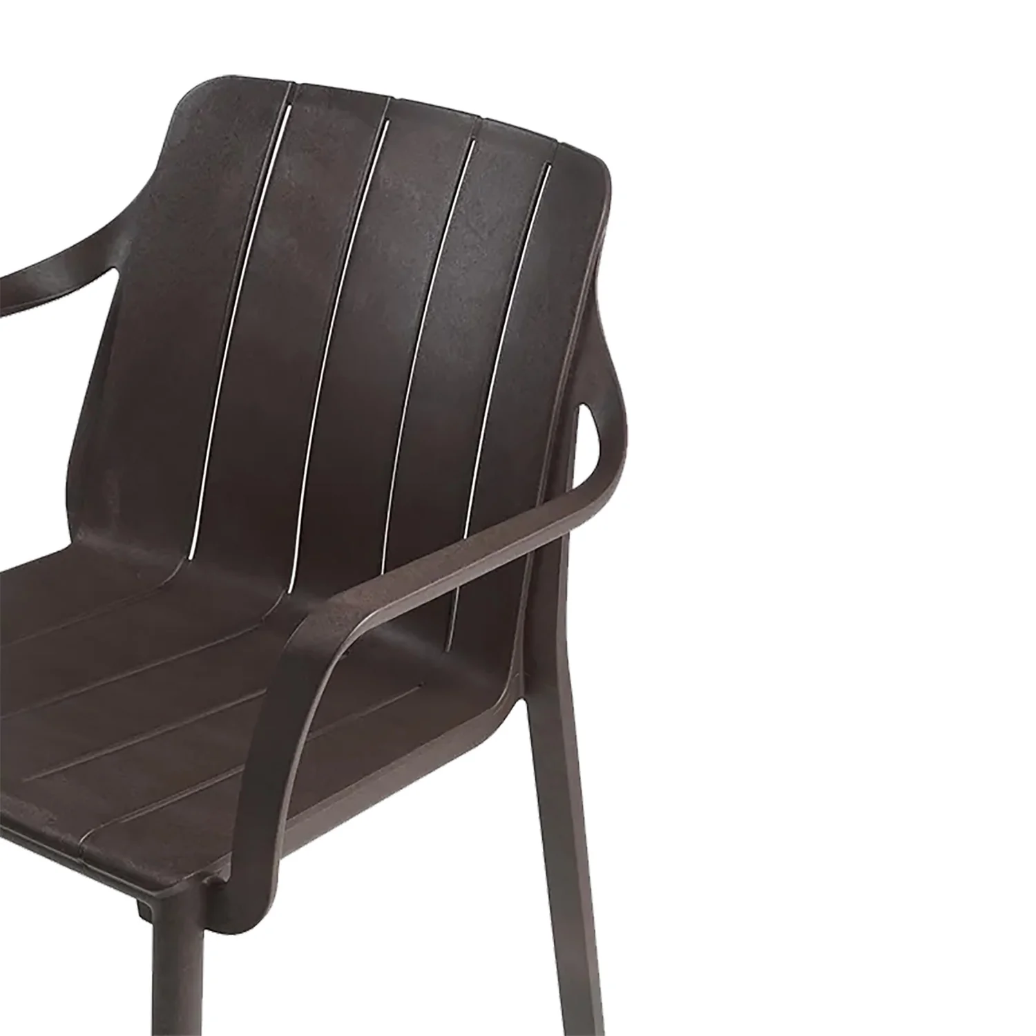 Nardi Cube 80 cm Table Tiberina Armchair Outdoor Dining Setting - Image 14