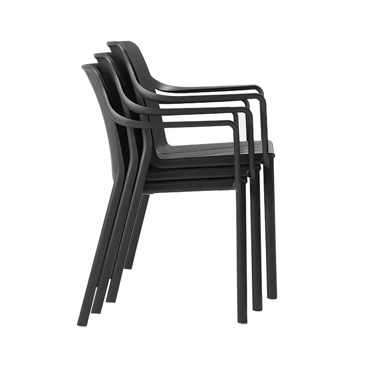 Nardi Cube 80 cm Table Tiberina Armchair Outdoor Dining Setting - Image 8