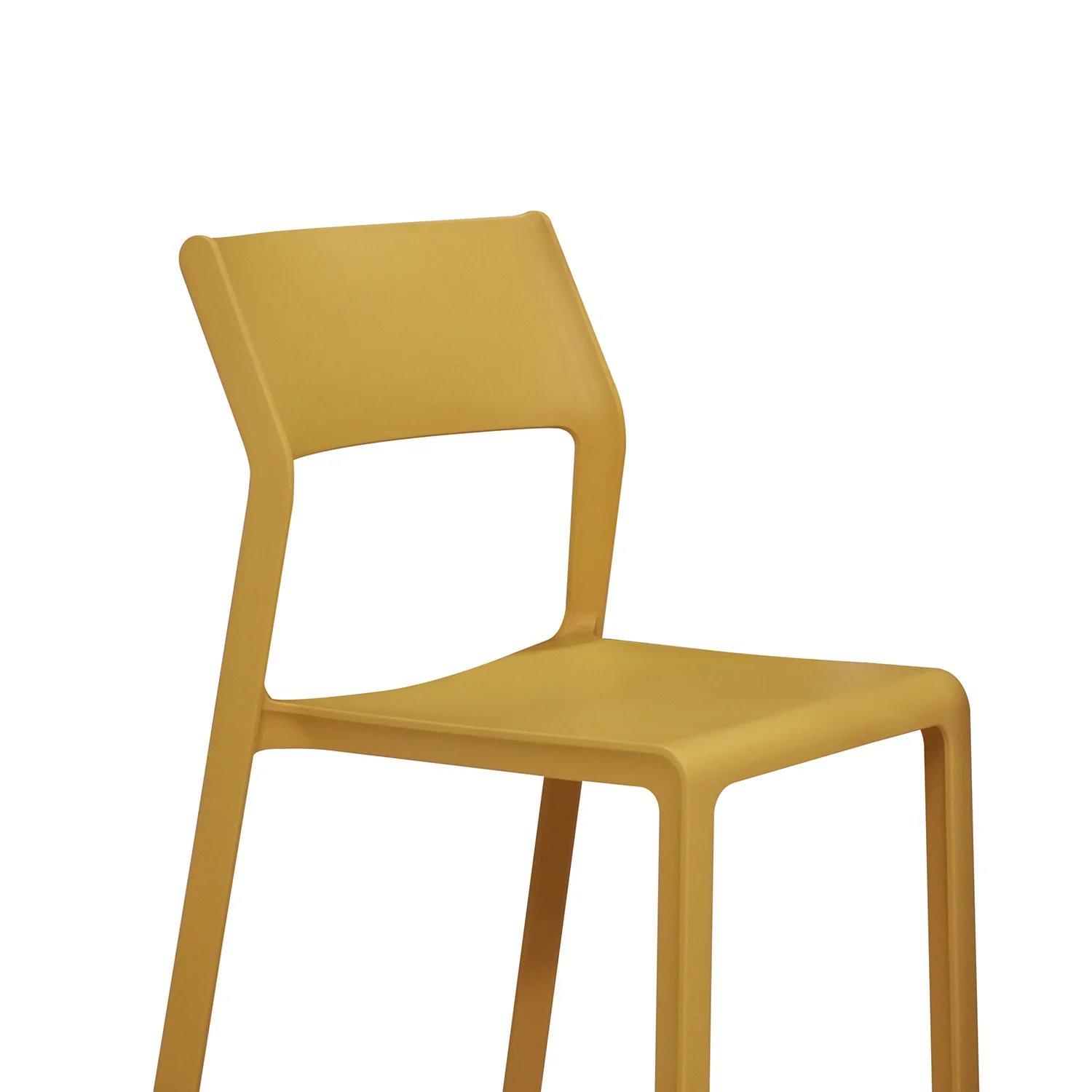 Nardi Cube 80 cm Table Trill Armless Chair Outdoor Dining Setting - Image 14