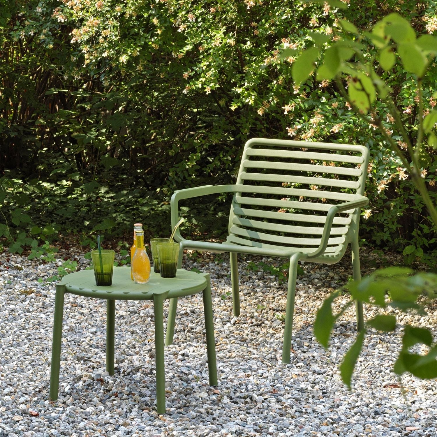 Nardi Doga Outdoor Resin Balcony Relax Chair - Image 2
