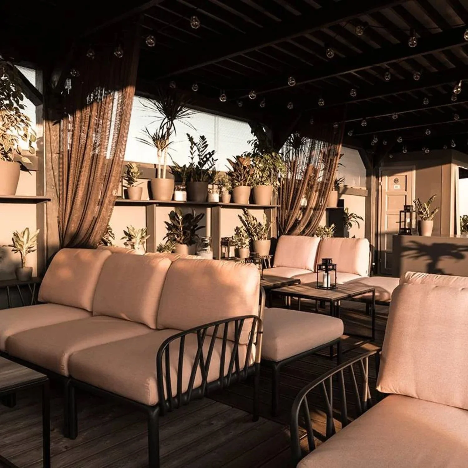 Nardi Komodo Outdoor Resin Armless Lounge - Image 2
