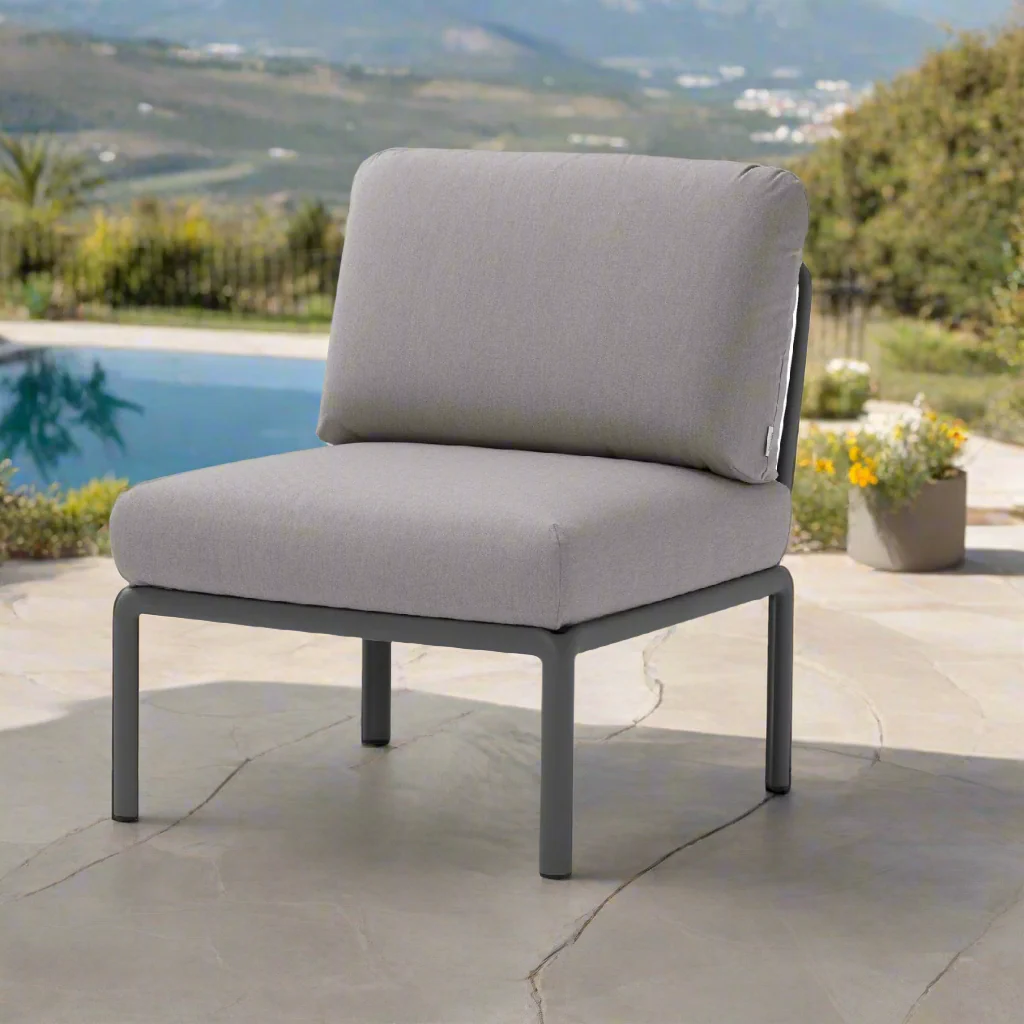 Nardi Komodo Outdoor Resin Armless Lounge - Image 8