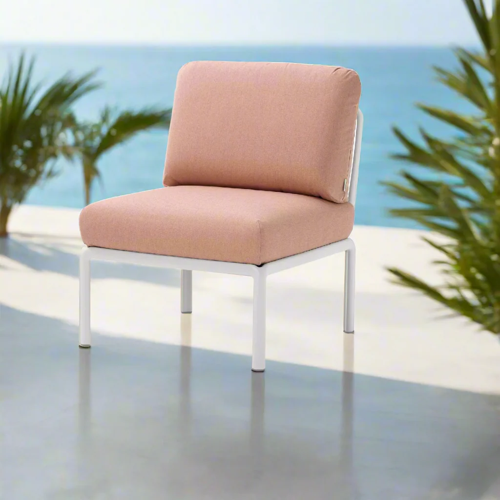 Nardi Komodo Outdoor Resin Armless Lounge - Image 9