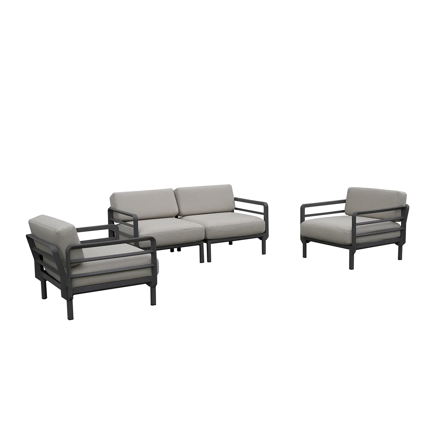 Nardi Maximo 4 Seater Outdoor Sofa Lounge Setting - Image 3