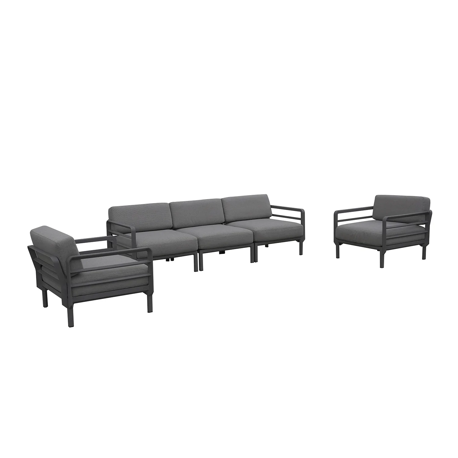 Nardi Maximo 5 Seater Outdoor Sofa Lounge Setting - Image 3