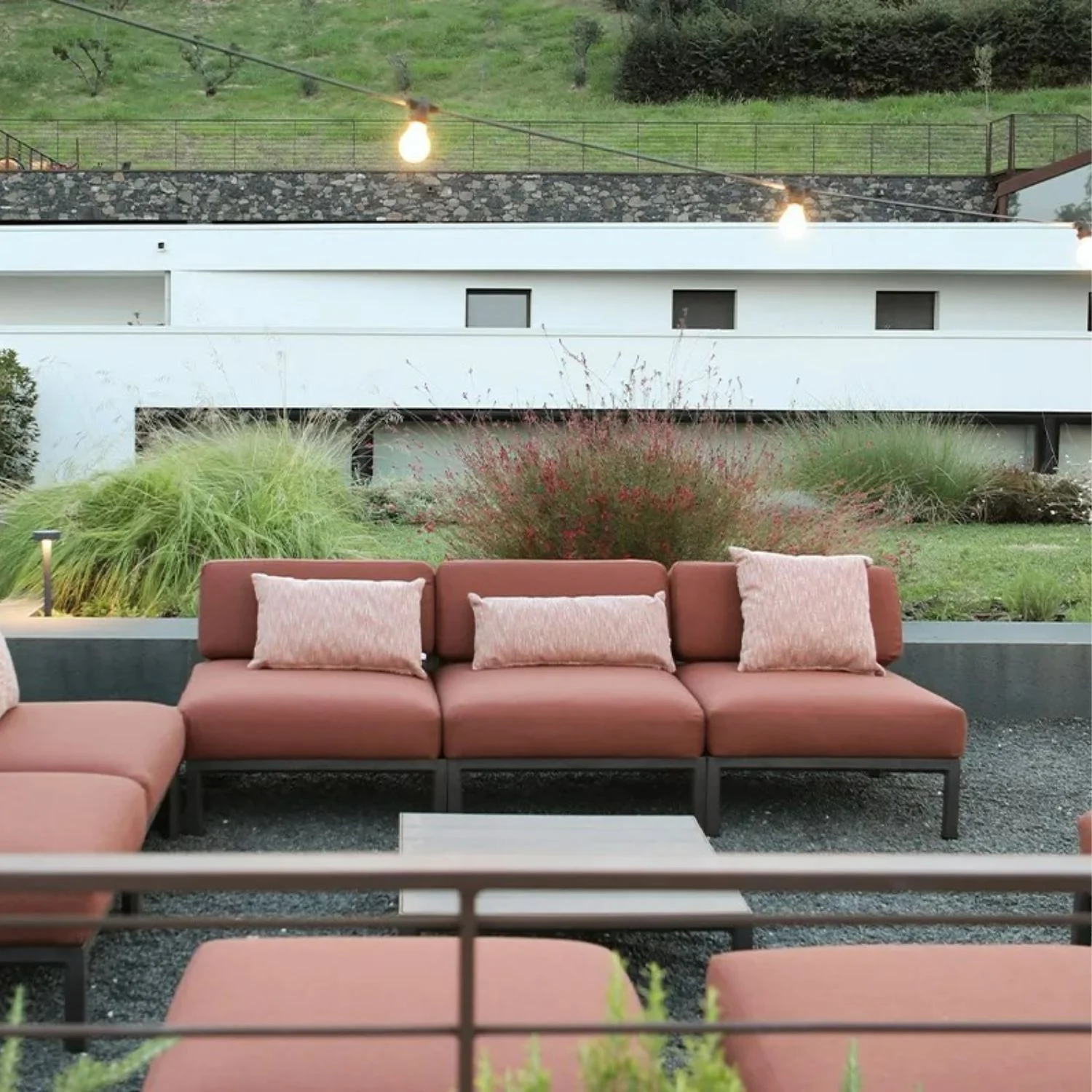 Nardi Maximo Outdoor Armless Chair - Image 3